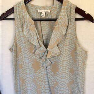 Banana Republic sleeveless Silk top